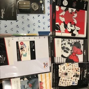 Disney Mickey Mouse and Minnie happy planner deluxe set